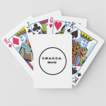 S.W.A.G.G.A. World Playing Cards