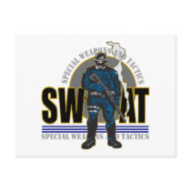 S.W.A.T. Attitude Postcard