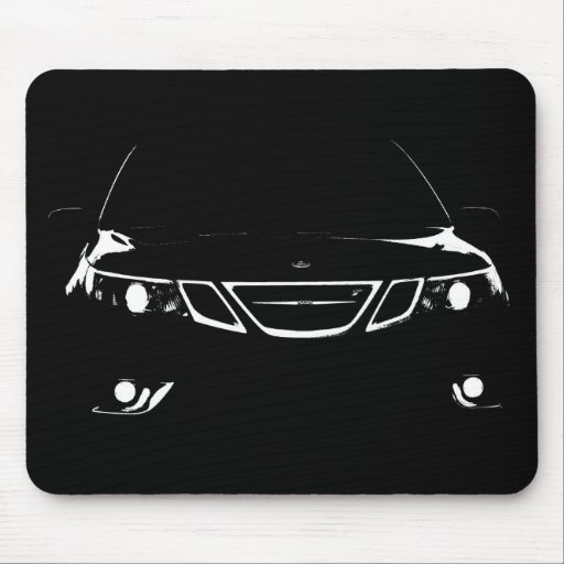 Saab 9-3 Aero Mousepad