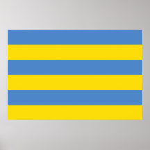 Saarde Parish, Estonia, Estonia flag Print