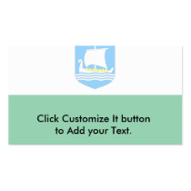 Saaremaa, Estonia flag Business Card Templates