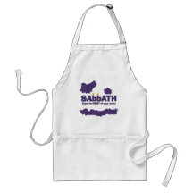 Sabbath with Candles- Enjoy the REST of Your Week Apron