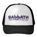 Sabbath with Candles- Enjoy the REST of Your Week Hats