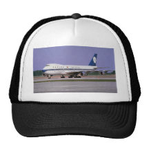 Sabena 747 on runway, Mirabel Airport, Montreal, C Trucker Hat