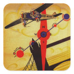 Sabena Art Deco Compass stickers