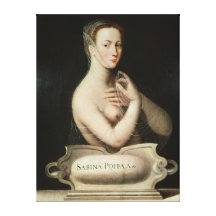 Sabina Poppaea, c.1570 Stretched Canvas Print