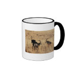 Sable antelopes resting mug