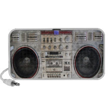 sableuse vintage de ghetto haut-parleur