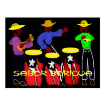Sabor Boricua Post Cards