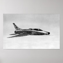 Sabre F-100 superbe Affiches