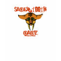 Sabre-Tooth Baby funny t-shirt design
