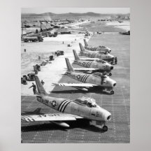 Sabres F-86 Posters