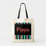 Sac assez rayé de sac fourre-tout/plage à Pippa