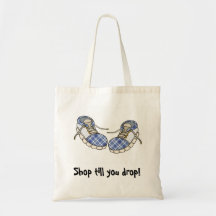 Sac avec lacées les chaussures