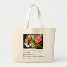 Sac blanc romantique