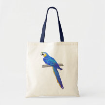 Sac bleu d'ara