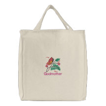 Sac brodé par marraine