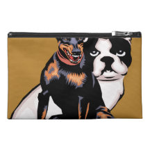Sac de Bagettes d'amour de chien d'Oxygentees Trousses À Accessoires De Voyage