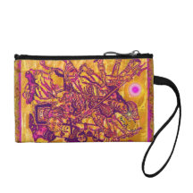 Sac de Bagettes de pièce de monnaie de Durga de dé Porte-monnaie