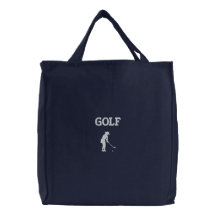 Sac de golf de dames brodé