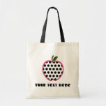 Sac de professeur - point de polka Apple