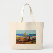 Sac de toile de la chaleur d'été de désert