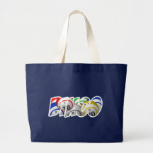 Sac des textes de boule de bingo-test