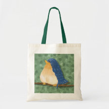 Sac d'oiseau bleu