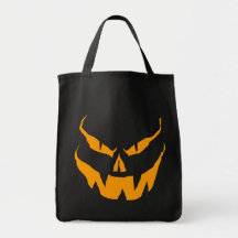 Sac effrayant de Halloween de lanterne d'O