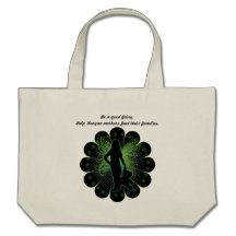 Sac féerique à ailes par vert
