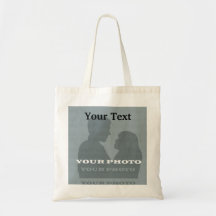 Sac fourre-tout à budget votre modèle de photo et 
