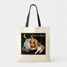 Sac fourre-tout à Halloween de boxeur
