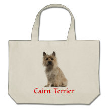 Sac fourre-tout à plage de chiot de Terrier de cai