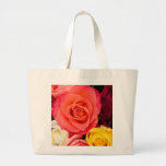 sac fourre-tout coloré à roses sacs