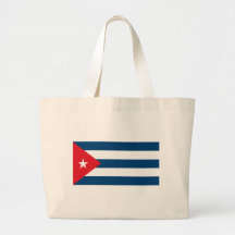 Sac fourre-tout cubain à drapeau