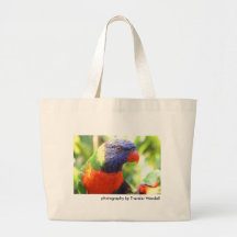 Sac fourre-tout exotique à oiseau