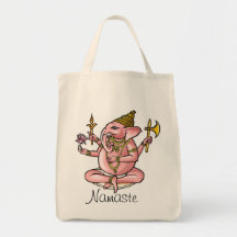 Sac fourre-tout Namaste à classe de yoga