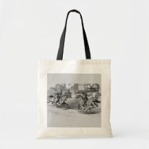 Sac joutant de chevaliers médiévaux