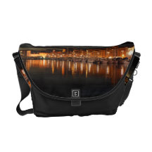 Sac Marseille - Le vieux port, de nuit Besace