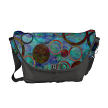 Sac messenger à arc-en-ciel de cercles besaces