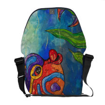 Sac messenger à poissons de récif besace