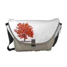 Sac messenger à Rickshaw d'arbre de chute Besace