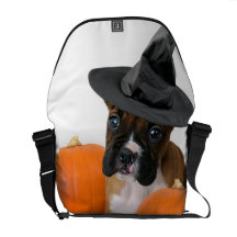 Sac messenger au Rickshaw zéro de chien de boxeur  Sacoche