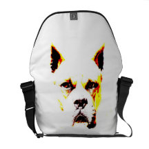 Sac messenger au Rickshaw zéro de chien de boxeur Besaces