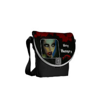 Sac messenger zéro affamé à "garçon" (zombi) mini sacoche