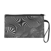 Sac rayé noir et blanc de Bagettes de vagues Dragonnes