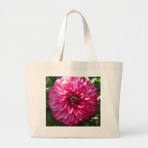 Sac rose de dahlia