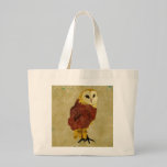 Sac rouge d'or de hibou sacs