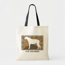 Sac terreux de chien-loup irlandais