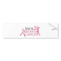 sack breast cancer bumper stickers